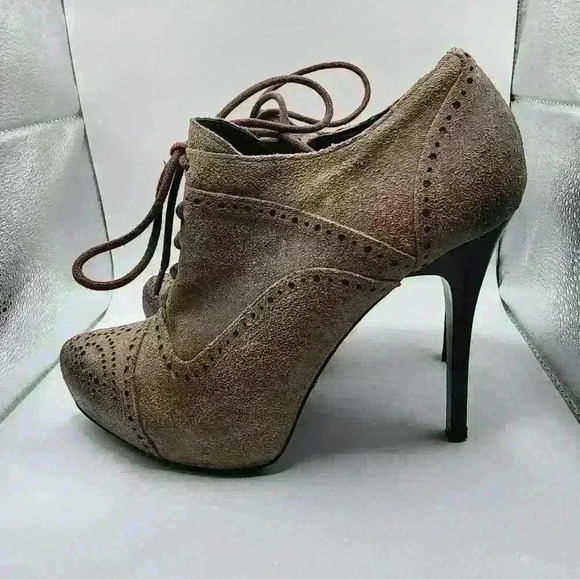 Fergie Footwear Gatsby Stone Hight Heels  Size 7 - Picture 2 of 8